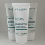Clarins Cryo-Flash Cream-Mask 15 ml, Ophalen of Verzenden, Nieuw, Gehele gezicht, Verzorging