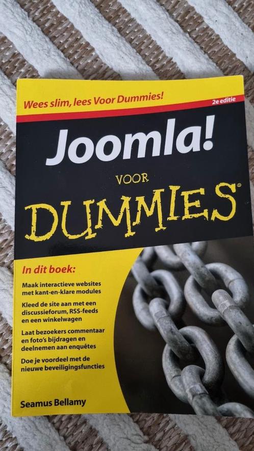 Seamus Bellamy - Joomla voor Dummies, Boeken, Informatica en Computer, Zo goed als nieuw, Ophalen of Verzenden