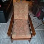 Vintage Rookstoel met Houten Frame, Huis en Inrichting, Ophalen, Hout, Gebruikt, Minder dan 75 cm