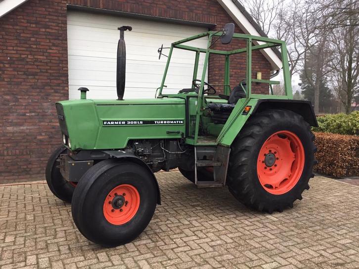 Fendt 305 LS cabrio, 40km, Zakelijke goederen, Agrarisch | Tractoren, meer dan 10000, Fendt, tot 80 Pk, Gebruikt, Ophalen