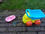 Kiepauto en roze bootje, Kinderen en Baby's, Speelgoed | Buiten | Los speelgoed, Ophalen of Verzenden, Gebruikt