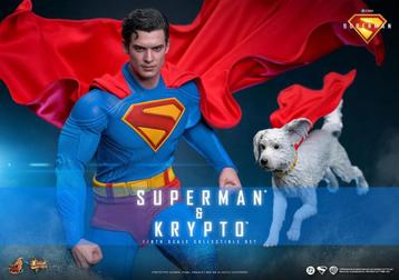 Hot Toys MMS812 Superman 2025 Superman and Krypto beschikbaar voor biedingen
