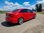Audi A3 35 tfsi S-line limousine, Voorwielaandrijving, Zwart, 4 cilinders, Leder en Stof