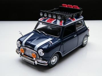 Modelauto Classic Mini Cooper - Motormax 1:18 Carmodel: Clas