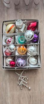 Mooie set antieke kerstballen 17 st, Diversen, Kerst, Ophalen of Verzenden, Gebruikt