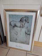 lijst met print van da vinci, Ophalen, Minder dan 50 cm, 50 tot 75 cm, Print