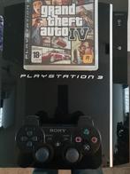 PS3 + controller + gta 4, Spelcomputers en Games, Spelcomputers | Sony PlayStation 3, Ophalen of Verzenden, Zo goed als nieuw