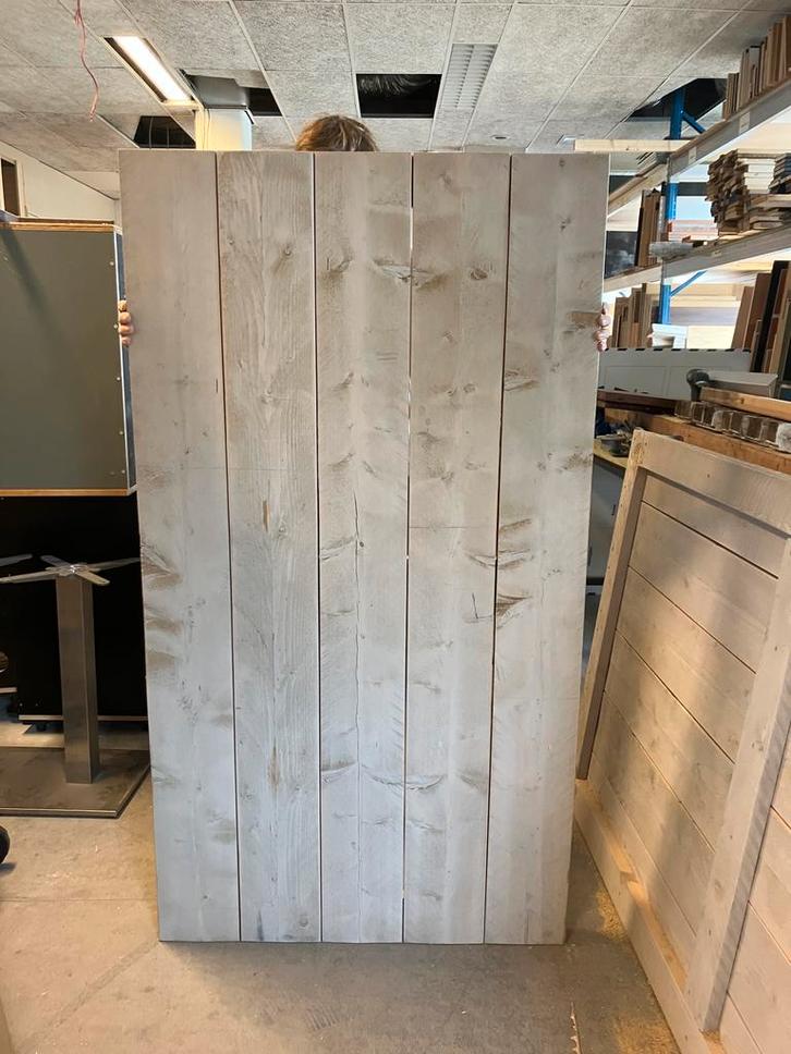 Tafelblad steigerhout, Huis en Inrichting, Tafels | Eettafels, 50 tot 100 cm, 200 cm of meer, Vijf personen of meer, Rechthoekig