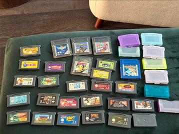 Gameboy advance en color spellen - in goede staat beschikbaar voor biedingen