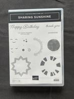 Sharing sunshine | stampin up, Ophalen of Verzenden, Zo goed als nieuw
