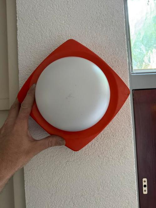 Vintage 70er jaren wandlamp of plafondlamp, Huis en Inrichting, Lampen | Plafondlampen, Zo goed als nieuw, Ophalen of Verzenden