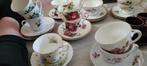 Vintage Theekopjes en Schotels Collectie, Antiek en Kunst, Antiek | Servies los, Ophalen of Verzenden