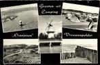Groeten uit Camping Oranjezon, Vrouwenpolder - 5 afb - 1967, Gelopen, Utrecht, 1960 tot 1980, Ophalen of Verzenden