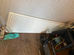 Nieuwe radiator RAL9010, 225x60 cm, Doe-het-zelf en Verbouw, Verwarming en Radiatoren, Ophalen, 30 tot 80 cm, Radiator, 150 cm of meer