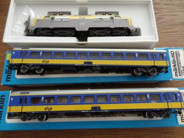 Fleischmann H0 NS 1212 +2 x 2e klasse IC beschikbaar voor biedingen