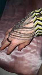 Nieuwe armband met ring en doodshoofd!, Ophalen of Verzenden, Nieuw