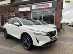 Nissan Qashqai 1.3 MHEV Xtronic Tekna Plus| NL-auto| Pano|Na, Auto's, Adaptive Cruise Control, Wit, Hybride Elektrisch/Benzine