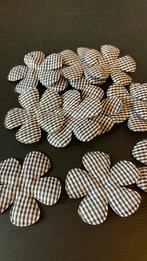 12 x stoffen Bloem applicatie, Hobby en Vrije tijd, Ophalen of Verzenden, Nieuw, Applicatie