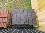 Antraciet Waaltjes - 15m2, Tuin en Terras, Tegels en Klinkers, Ophalen of Verzenden, Gebruikt, Beton, Klinkers