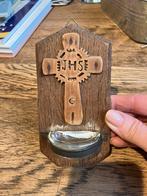 Antiek Wijwatervat met Kruis, Antiek en Kunst, Ophalen of Verzenden