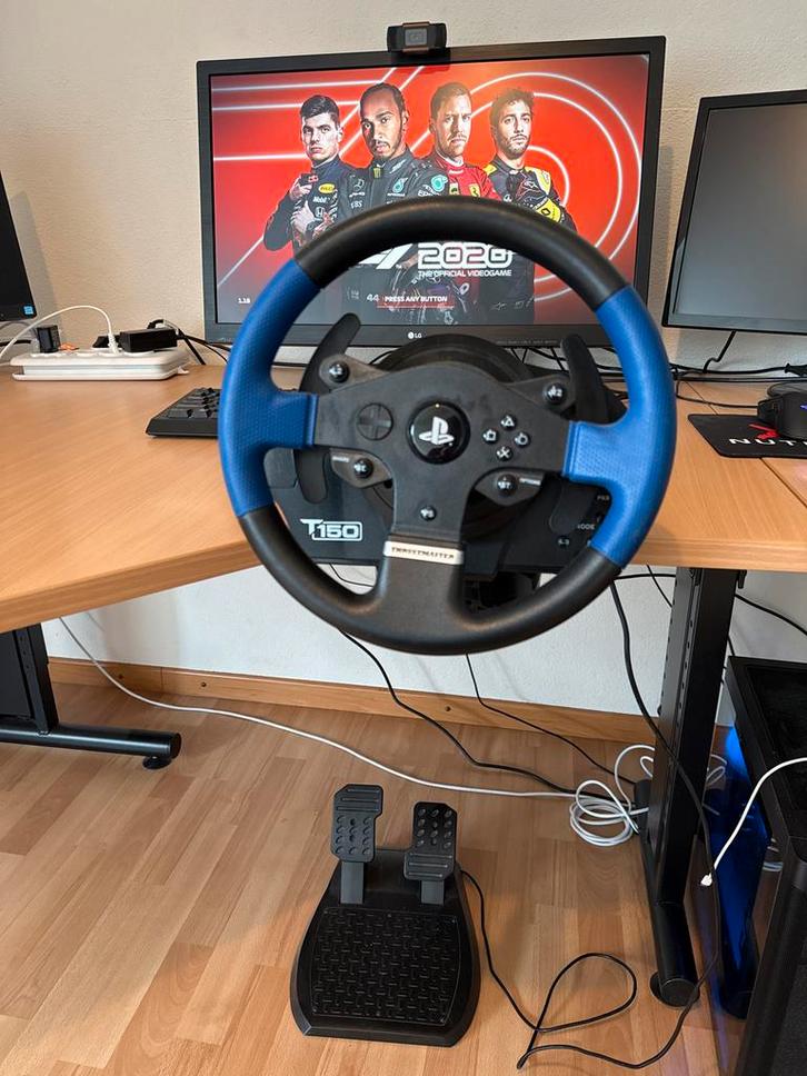Thrustmaster Racestuur PS/PC - Sim Racen, Spelcomputers en Games, Spelcomputers | Overige Accessoires, Zo goed als nieuw, Ophalen
