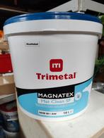 Emmer 10 liter verf - Trimental Magnatex mat clean sf, Doe-het-zelf en Verbouw, Verf, Beits en Lak, Ophalen, Zo goed als nieuw
