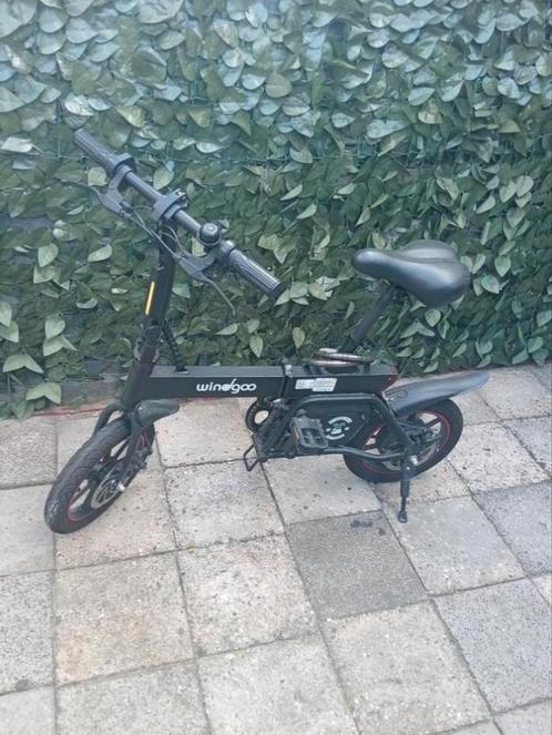 Windgoo b20 met gashendel, Fietsen en Brommers, Elektrische fietsen, Gebruikt, Overige merken, Minder dan 30 km per accu, Ophalen