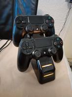 Oplaadstation met 2 controllers, Spelcomputers en Games, Spelcomputers | Sony PlayStation Portables | Accessoires, Ophalen, Gebruikt