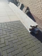 Gebruikte Vurenhouten Balken - 3,58m 10 stuks, Doe-het-zelf en Verbouw, Hout en Planken, Ophalen, Gebruikt, Balk, Vuren