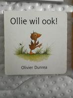 Gonnie en gijsje, Olivier Dunrea, Ophalen of Verzenden, Zo goed als nieuw, Uitklap-, Voel- of Ontdekboek
