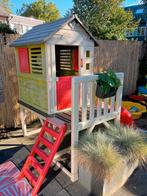 Smoby Paalwoning Speelhuisje op palen met glijbaan, Kinderen en Baby's, Speelgoed | Buiten | Speelhuisjes, Ophalen, Gebruikt, Kunststof