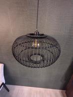 Twee lampen kappen - zwart bamboe, Huis en Inrichting, Lampen | Hanglampen, Ophalen, Zo goed als nieuw, Minder dan 50 cm