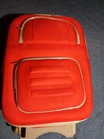 Rode Trolley Koffer, Sieraden, Tassen en Uiterlijk, Koffers, Uitschuifbare handgreep, Gebruikt, 50 tot 60 cm, Hard kunststof