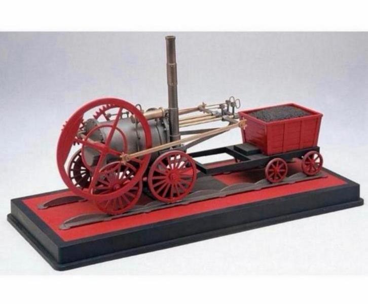 1804 Trevithick Worlds First Steam Locomotive 1:38 modelbouw, Hobby en Vrije tijd, Modelbouw | Overige, Nieuw, 1:32 tot 1:50, Ophalen of Verzenden