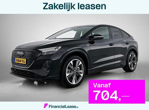 Audi Q4 Sportback e-tron 45 S Edition 82 kWh l MMI navigatie, Auto's, Audi, Bedrijf, Lease, Financial lease, Q4 e-tron, ABS, Achteruitrijcamera