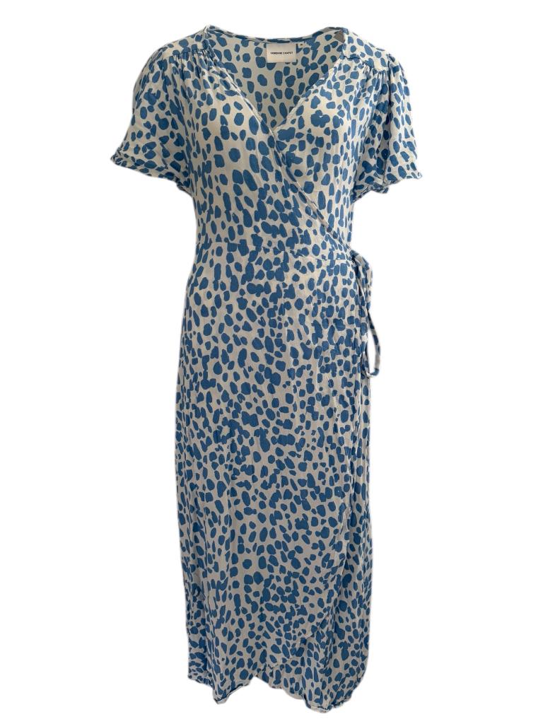 Fabienne Chapot jurk L, Maat 38/40 (M), Blauw, Ophalen of Verzenden, Zo goed als nieuw