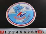 sticker KNZB Nationale zwem vierdaagse strip, Ophalen, Zo goed als nieuw, Bedrijf of Vereniging
