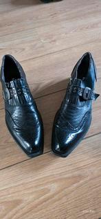 Stijlvolle herenschoenen, Zwart, Nieuw, Ophalen of Verzenden, Gespschoenen