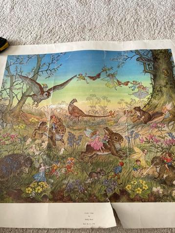 Kinder poster dierenbos mt 53/60 beschikbaar voor biedingen