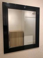 Spiegel met zwarte lijst, Ophalen, Zo goed als nieuw, Minder dan 100 cm, Rechthoekig