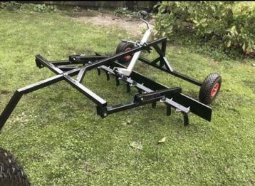 Manegevlakker Baksleel Bodemvlakker voor zitmaaier of Quad beschikbaar voor biedingen