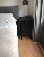 Twee leuke brocante nachtkastjes in zwart overschilderbaar, Ophalen, Zo goed als nieuw, Hout, 45 tot 65 cm