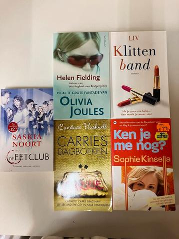 10 boeken 1 koop chicklits, thrillers, romans, literatuur beschikbaar voor biedingen