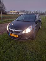 Opel Corsa 1.2 16V 5D Easytronic 2007 Zwart AUTOMAAT, Auto's, Stof, Zwart, 4 cilinders, 1229 cc
