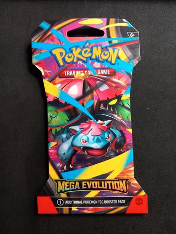 Mega Evolution Sleeved Booster Pack Venusaur Art NM Sealed beschikbaar voor biedingen