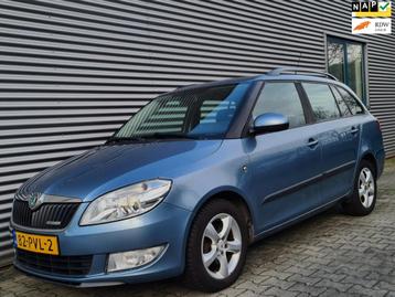 Skoda Fabia Combi 1.2 TDI Greenline 04-2011 Satine Blau Meta beschikbaar voor biedingen