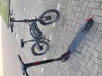 Elektrisch fiets  + step, Fietsen en Brommers, Steps, Ophalen of Verzenden, Zo goed als nieuw, Elektrische step (E-scooter)