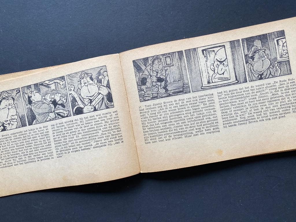 Strip. Jimmy Brown als diepzeeduiker (1958), Eén stripboek, Ophalen of Verzenden, Gelezen