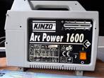 Kinzo Arc Power 1600, Doe-het-zelf en Verbouw, Ophalen of Verzenden, Gebruikt, 150 tot 250 ampère, Elektroden
