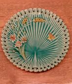 Art Nouveau Majolica graan korenbloem bord Schramberg 1920, Antiek en Kunst, Antiek | Servies los, Ophalen